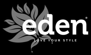 eden logo with the tagline 'Love your style' written below it'